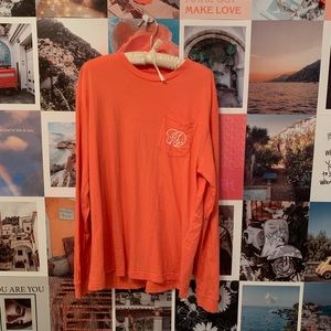Coral Ivory Ella long sleeve shirt